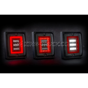 Fanale LED posteriore ad incasso, 3 funzioni Luce posizione, Retronebbia, Retromarcia CON TELAIO - FRISTOM