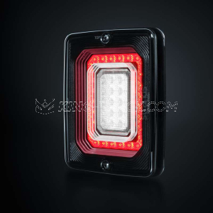 FOR9T ILLUSION Fanale posteriore LED 2 funzioni, retromarcia / retronebbia - STRANDS
