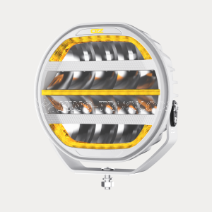 OZZ XR3 P9 65 Arctic Edition - Faro LED con avvio dinamico Bianco / Ambra - 15000 Lumen