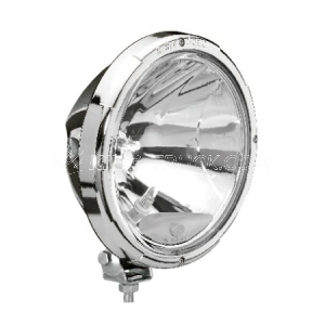 HELLA Rallye 3003 Faro Alogeno con Luce di Posizione – Ø 222 mm – Anello Cromato