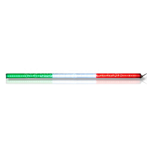 Bandiera ITALIA a led 90 cm - 24 Volt