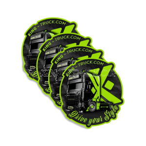 King-Truck® Stickers #driveyourstyle - Kit 4 pezzi