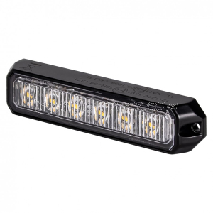 Luce stroboscopica 6 LED Arancio 12/24 V