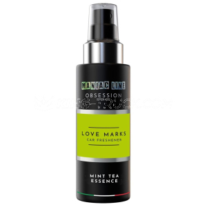 MANIAC OBSESSION Love Marks - Profumatore auto spray 150 ml - Mint Tea Essence