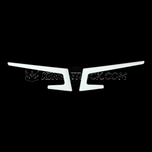 Coppia palpebre contorno faro fendinebbia SCANIA NextGen S, R, G, P 