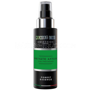 MANIAC OBSESSION Private Affair - Profumatore auto spray 150 ml - Forrest Essence
