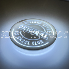 Holland Style Original - Old Skool Club - 2D Logo Illuminated White - LED WHITE