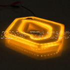 Base lumineuse pour le logo Renault T - LED ORANGE