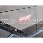 Pair of light bases for the original DAF XG logo - ORANGE LED